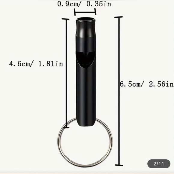 1 pc. Emergency Survival Whistle — Pick Your Color - Picture 5 of 6